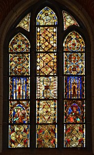 Fenster im Münster in Bad Doberan